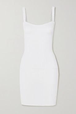 Net Sustain Thema Seersucker Mini Dress - White