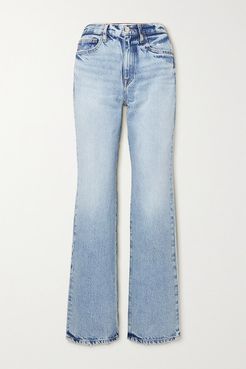 Le Jane High-rise Straight-leg Jeans - Light denim