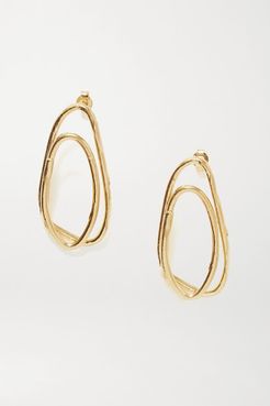 The Rhymes Of Love Gold-plated Earrings