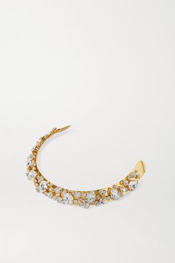 Kiera Gold-tone Crystal Headband
