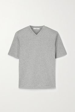 Tess Cotton-jersey T-shirt - Gray
