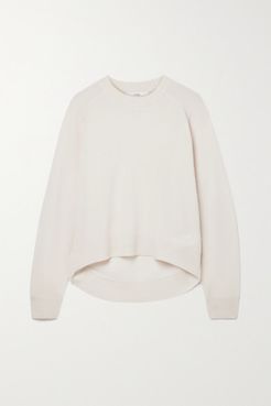 Convertible Cutout Cashmere Sweater - Beige