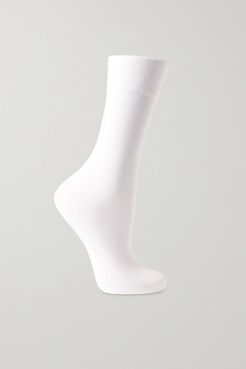 20 Denier Socks - White