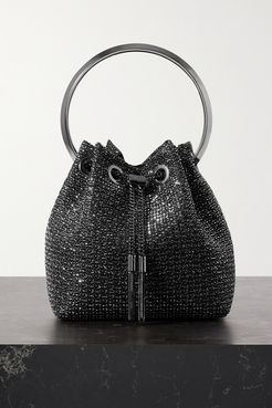 Bon Bon Lurex Bucket Bag - Black