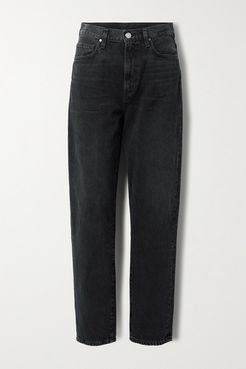 Net Sustain The Peg High-rise Straight-leg Jeans - Black