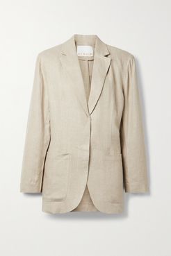 Helen Linen Blazer - Beige