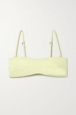 Belle Bikini Top - Pastel yellow