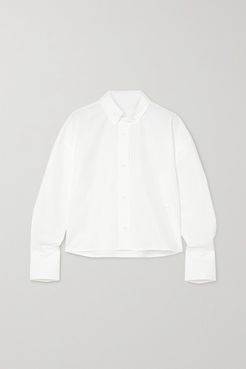 Pulau Cotton-poplin Shirt - White
