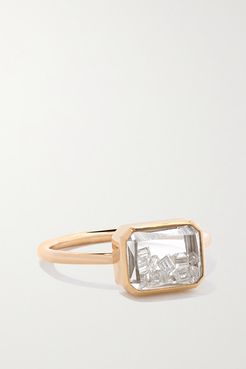 18-karat Gold, Sapphire Crystal And Diamond Ring