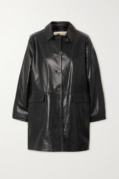 Mulholland Leather Jacket - Black