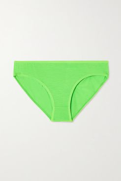 Bell Stretch-bamboo Jersey Briefs - Green