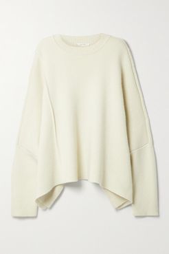 Cordelia Oversized Cashmere Sweater - Cream