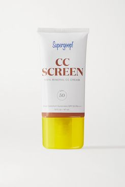 Supergoop! - Cc Screen 100% Mineral Cc Cream Spf 50 - 416w, 47ml
