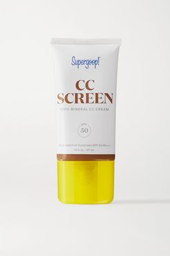 Supergoop! - Cc Screen 100% Mineral Cc Cream Spf 50 - 426w, 47ml