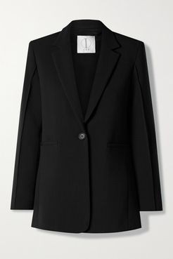 The Arielle Crepe Blazer - Black