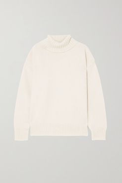 N°20 Oversize Xtra Cashmere-blend Turtleneck Sweater - Cream