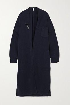 Koto Embellished Cashmere-blend Cardigan - Navy