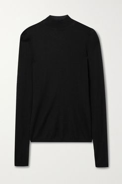 Hudson Merino Wool Sweater - Black