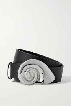 Golden Ratio Leather Belt - Black