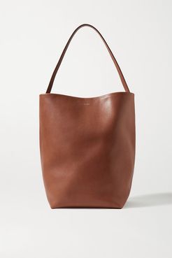 N/s Park Leather Tote - Sand