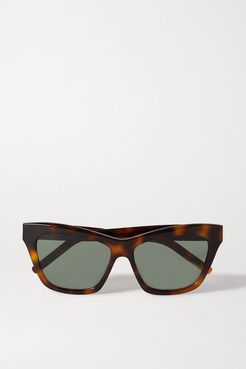 Cat-eye Tortoiseshell Acetate Sunglasses