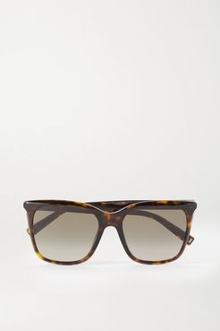 D-frame Tortoiseshell Acetate Sunglasses