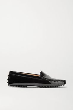 Gommino Patent-leather Loafers - Black