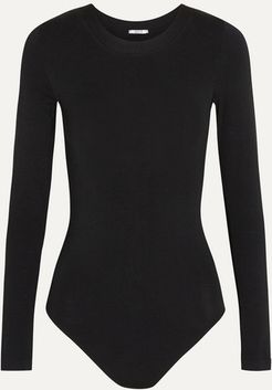 Berlin Stretch-jersey Bodysuit - Black