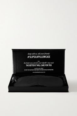 Silk Eye Mask - Black