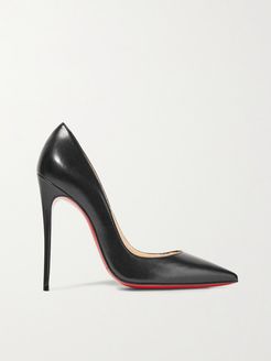 So Kate 120 Leather Pumps - Black