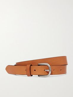 Zap Leather Belt - Camel