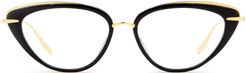 Dita Dtx517 Blk-gld Glasses