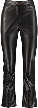 Torrone Faux Leather Trousers