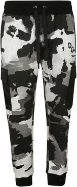 Camouflage Cargo Track Pants