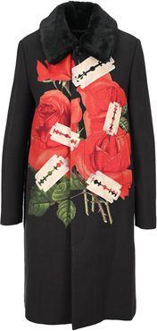 Undercover Rose Print Coat