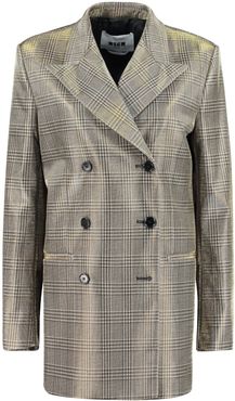 Prince Of Wales Double Breasted Jacket