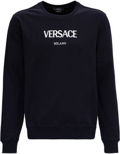 Cotton Sweatshirt With Logo