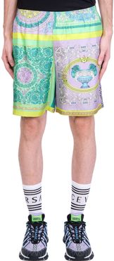 Shorts In Multicolor Silk