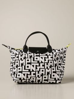 Handbag Le Pliage Bag Longchamp Tote Bag In Nylon With Logo