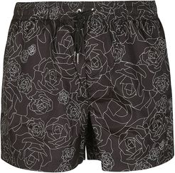 Broken Roses Printed Swim Shorts