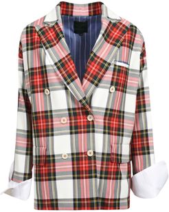 Checked Blazer