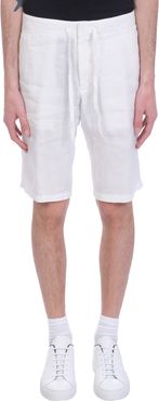 Shorts In White Polyester