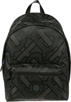 All-over Logo Printed Backpack