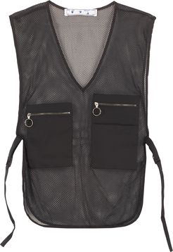 Mesh Fabric Vest