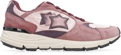 Mira Techno-fabric And Leather Sneakers