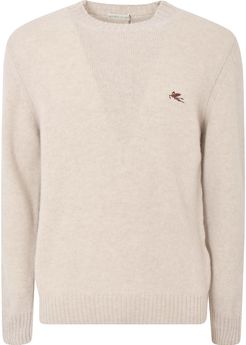 Logo Embroidered Sweater