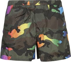 Camouflage Swim Shorts