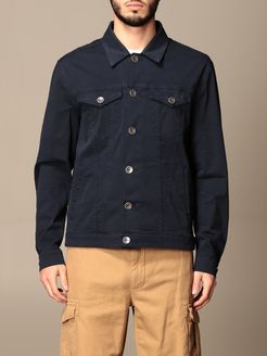 Jacket Eleventy Cotton Jacket With Welt Pockets