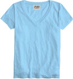 Light Blue Linen T-shirt