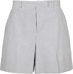 High-waist Striped Shorts
